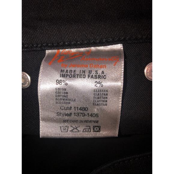 Low Rise Flare Citizens of Humanity Black Jeans Size 27 Bootcut Stretch Goth - Picture 7 of 9